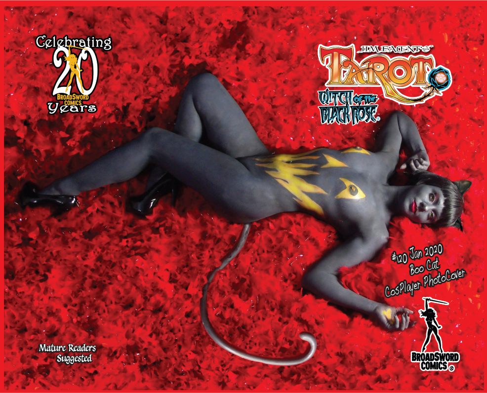 Tarot#120 Cosplayer Boo Cat Cover